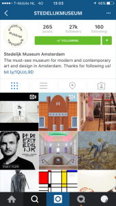 stedelijk museum - instagram